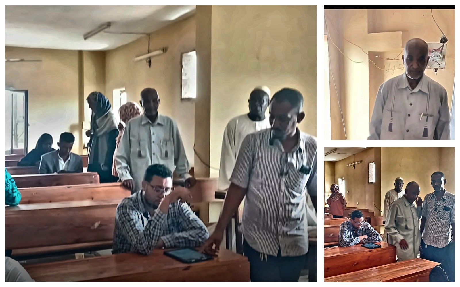 في إطار المتابعة الميدانية لامتحانات جامعة السودان المفتوحة   عميد شؤون الطلاب يتفقد سير الامتحانات بفرع الخرطوم ويشيد بالترتيبات الفنية والإدارية